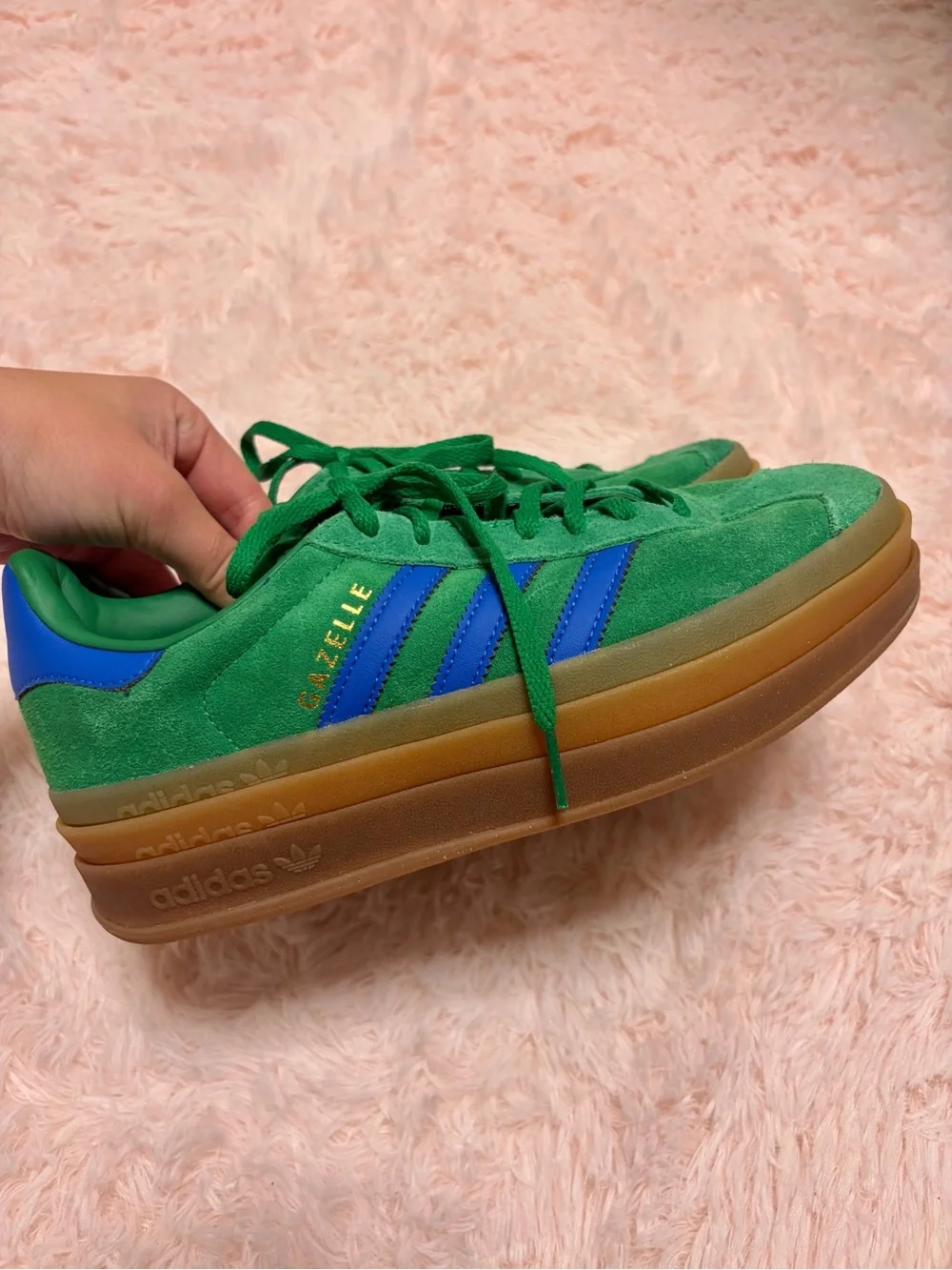 adidas gazelles green